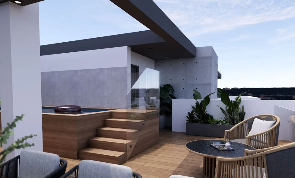 Apartment (Penthouse) in Germasoyia, Limassol for Sale