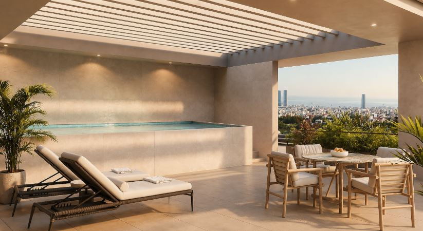 Apartment (Penthouse) in Panthea, Limassol for Sale