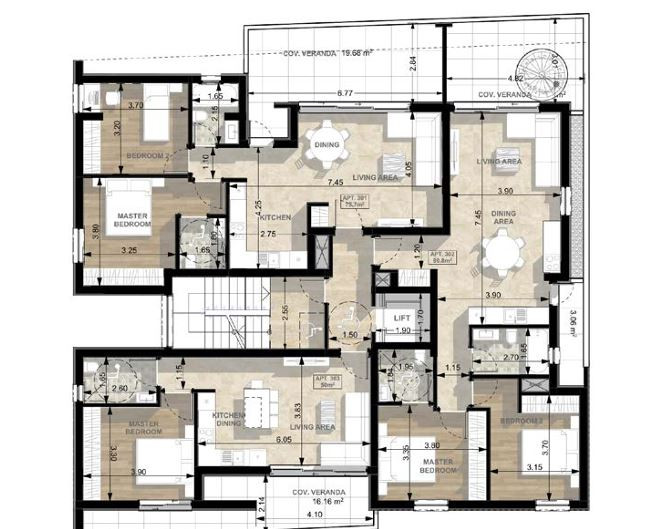 Apartment (Flat) in Apostolos Andreas, Limassol for Sale