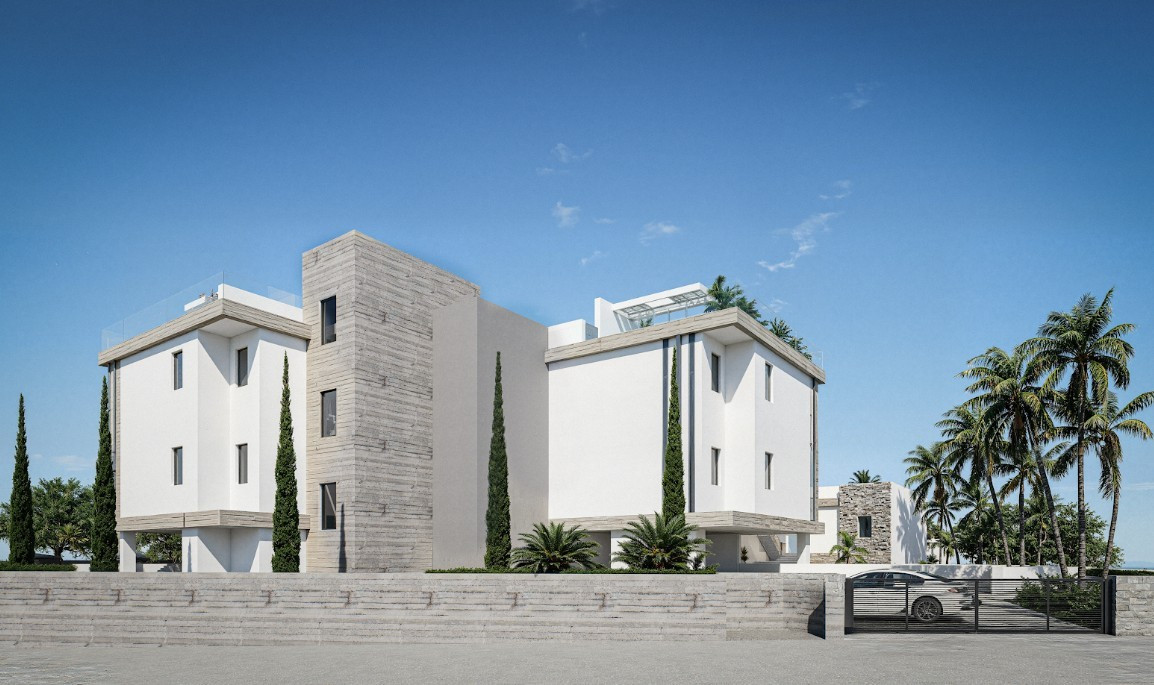 Apartment (Penthouse) in Kissonerga, Paphos for Sale