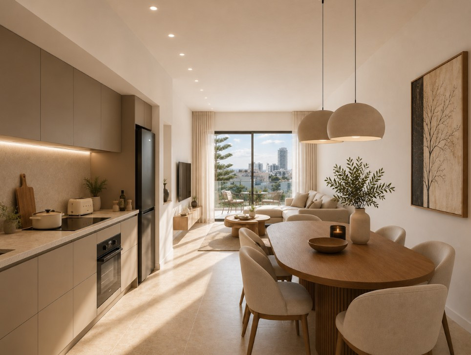 Apartment (Flat) in Mesa Geitonia, Limassol for Sale
